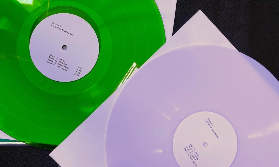 two self-pressed records for the project waelzen, schieben, frachten